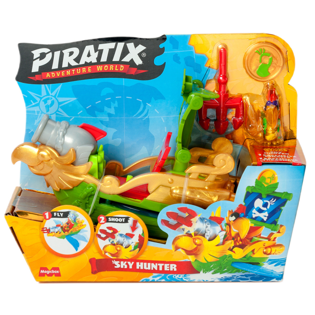 Фигурки персонажей - Игровой набор Piratix S Пиратский корабль Небесный охотник (PPXSP114IN10)#4