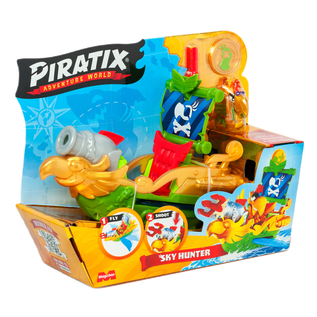 Фигурки персонажей - Игровой набор Piratix S Пиратский корабль Небесный охотник (PPXSP114IN10)#5