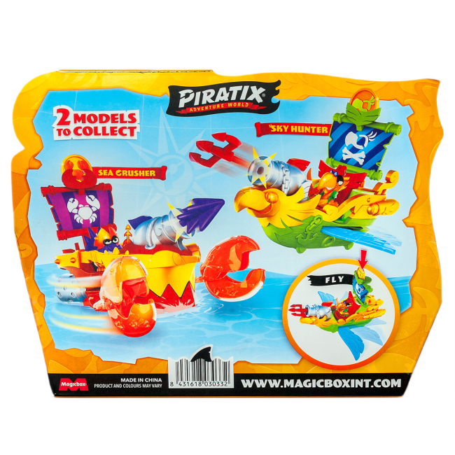 Фигурки персонажей - Игровой набор Piratix S Пиратский корабль Небесный охотник (PPXSP114IN10)#6