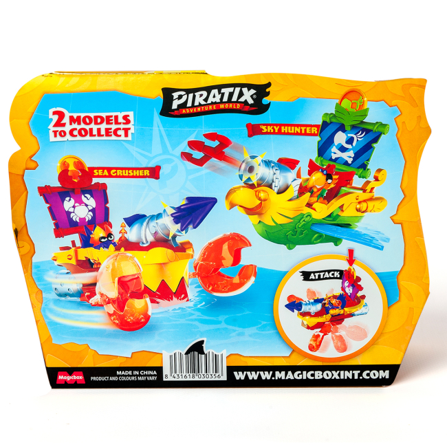 Фигурки персонажей - Игровой набор Piratix S Пиратский корабль Морской громовержец (PPXSP114IN20)#6