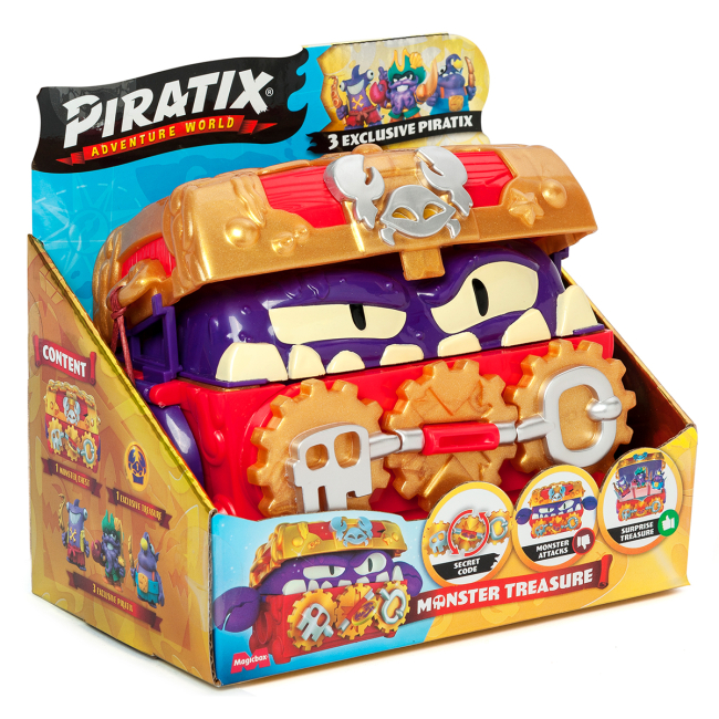Фигурки персонажей - Игровой набор Piratix S Сундук с сокровищами (PPXSP116IN00)#7