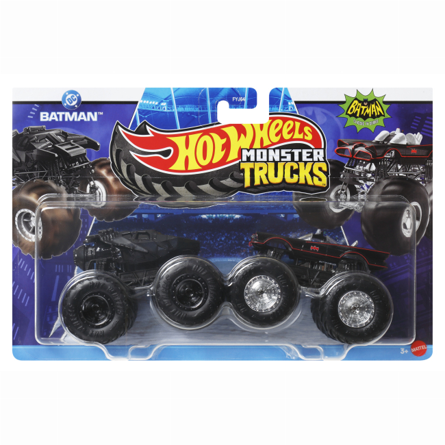 Автомоделі - Набір машинок Hot Wheels Monster Trucks Batman (FYJ64/JCC80)#4