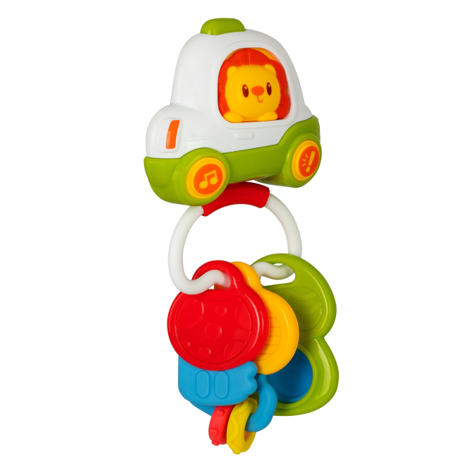 Розвивальні іграшки - Розвивальна іграшка Baby Team Машинка з ключиками (8657)#2