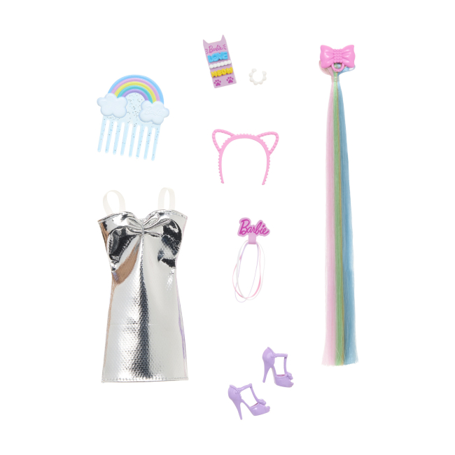 Ляльки - Набір Barbie Hair play Модні зачіски (JCT72)#4