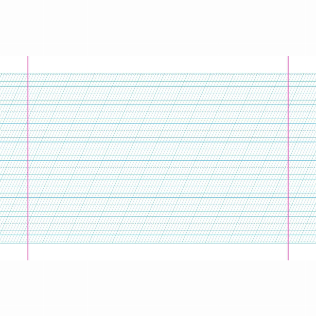 Навчальна література - Книжка «Каліграфічний зошит-шаблон. Збільшений розмір графічної сітки»  (9789664292716)#2