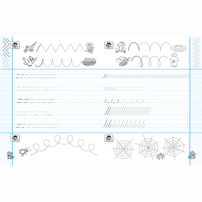 Учебная литература - ​Комплект «Першокласні каліграфічні прописи. Частина 1. частина 2» Василь Федієнко (9789664298718)#4
