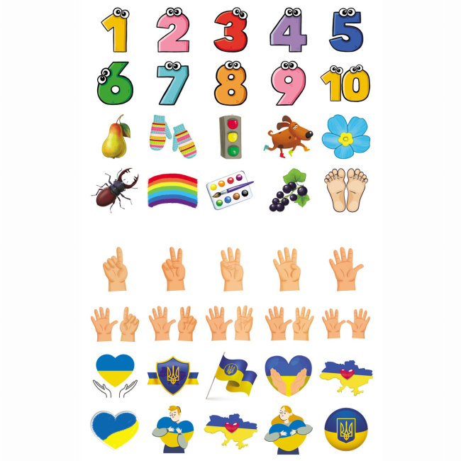 Навчальна література - ​Книжка «Мініпрописи з наліпками. Пишу цифри правильно» (9789664299241)#2