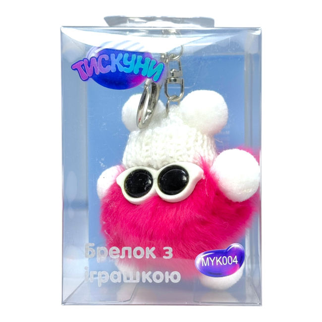 Брелоки - Брелок Тискуни червоний 8 см (MYK004)#2