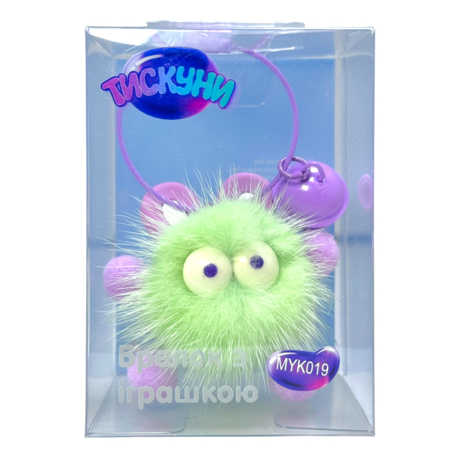 Брелоки - Брелок Тискуни 6 см в асортименті (MYK019)#7