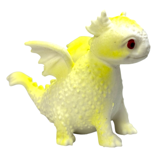 Антистресс игрушки - Стретч-антистресс Тискуни Дракоша желтый (ATY120/2)#2