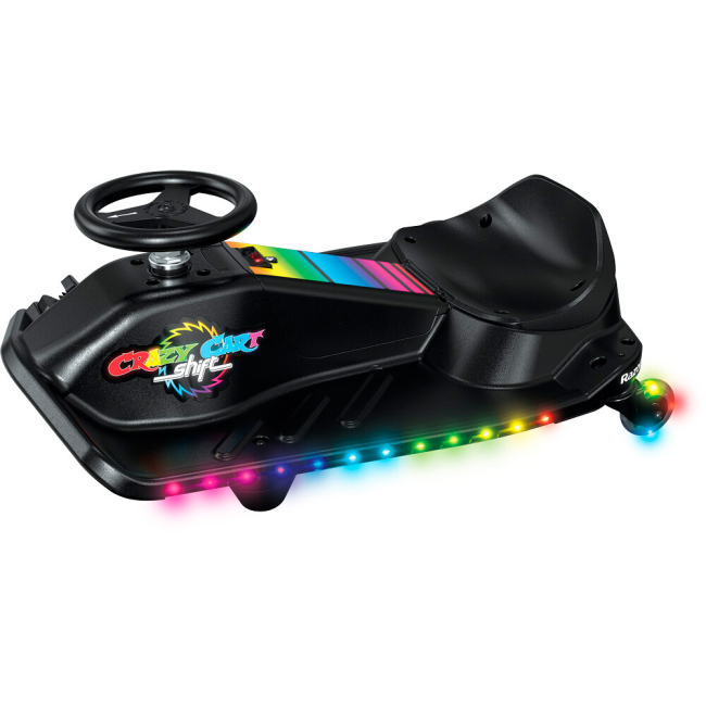 Электромобили - ​Электрокар Razor Crazy Cart Shift Lightshow (20173803)#2