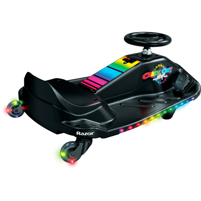 Электромобили - ​Электрокар Razor Crazy Cart Shift Lightshow (20173803)#3