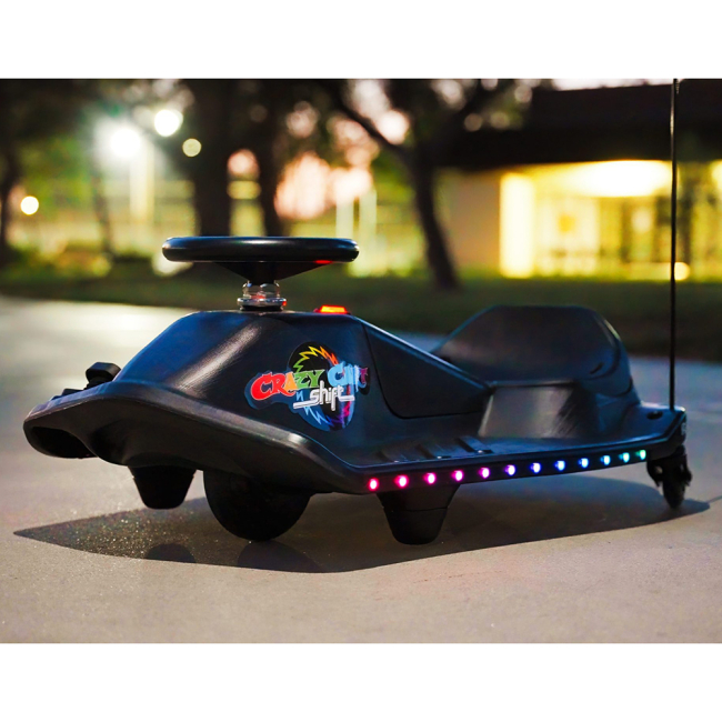 Электромобили - ​Электрокар Razor Crazy Cart Shift Lightshow (20173803)#7