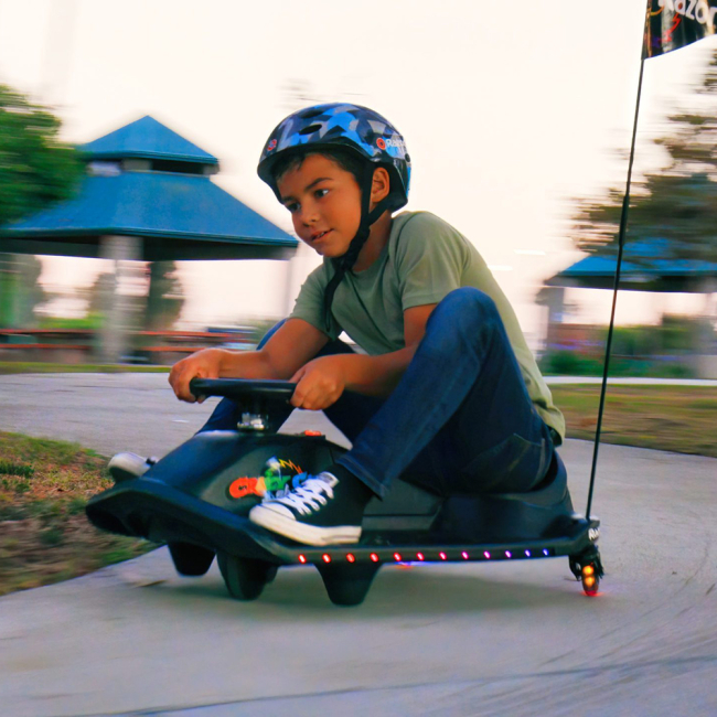 Электромобили - ​Электрокар Razor Crazy Cart Shift Lightshow (20173803)#8