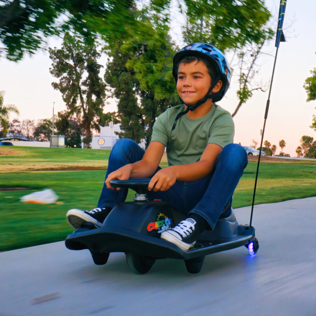 Электромобили - ​Электрокар Razor Crazy Cart Shift Lightshow (20173803)#9