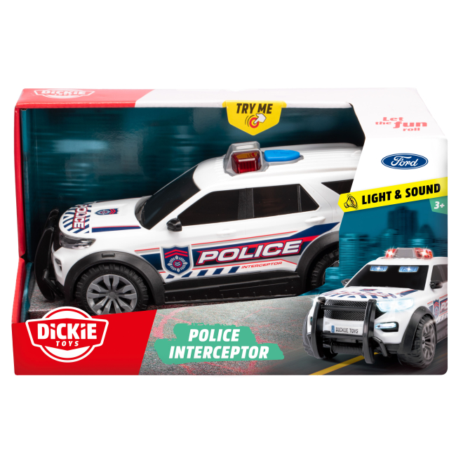 Транспорт і спецтехніка - Автомодель Dickie Toys Поліція Форд (3714025)#2