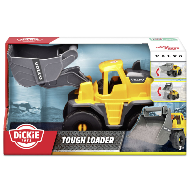 Транспорт и спецтехника - Автомодель Dickie Toys Погрузчик Вольво (3724010)#2