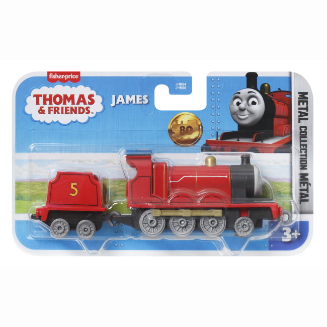 Железные дороги и поезда - Паровозик Thomas and Friends Новые приключения Джеймс (JHK84/3)#4