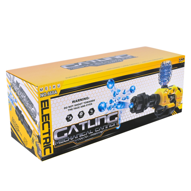 Стрелковое оружие - Игрушечный автомат Країна Іграшок Гелевые снаряды белый (668A/2)#3