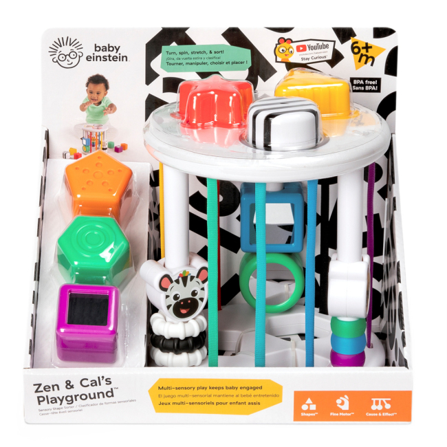 Розвивальні іграшки - Сортер Baby Einstein Zen and cal's playground (12493)#2