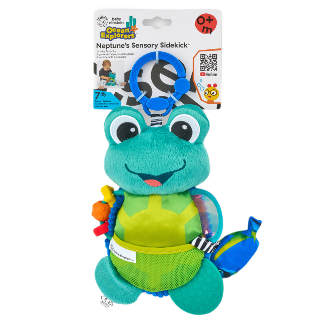 Розвивальні іграшки - Розвивальна іграшка Baby Einstein Neptune's sensory sidekick (13156)#2