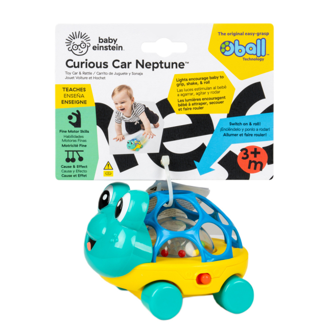 Погремушки, прорезыватели - Погремушка Baby Einstein Curious car neptune (16766)#2