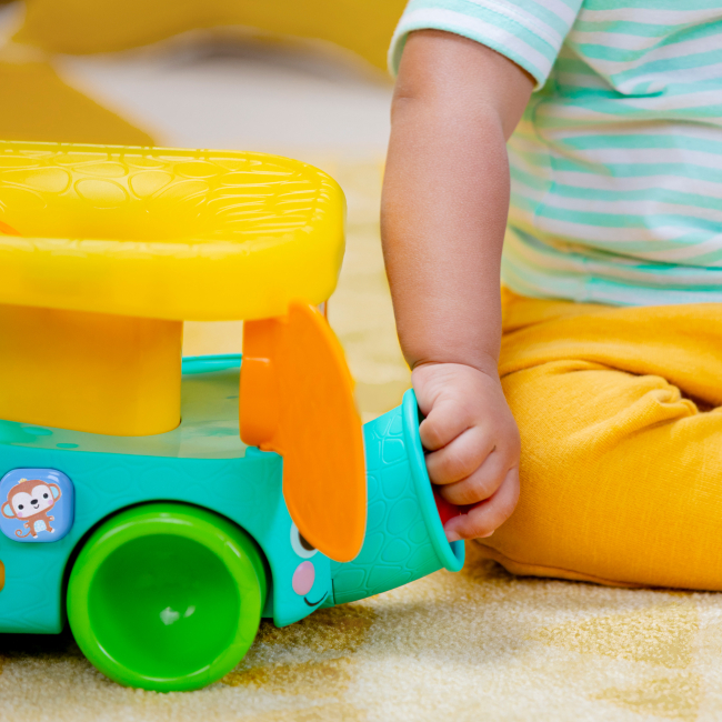 Развивающие игрушки - Музыкальная игрушка Bright Starts Pop & Roll safari bus (16827) #5