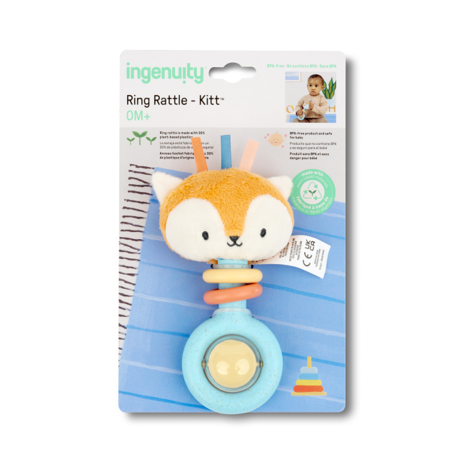 Погремушки, прорезыватели - Погремушка Ingenuity Kitt (13161)#2