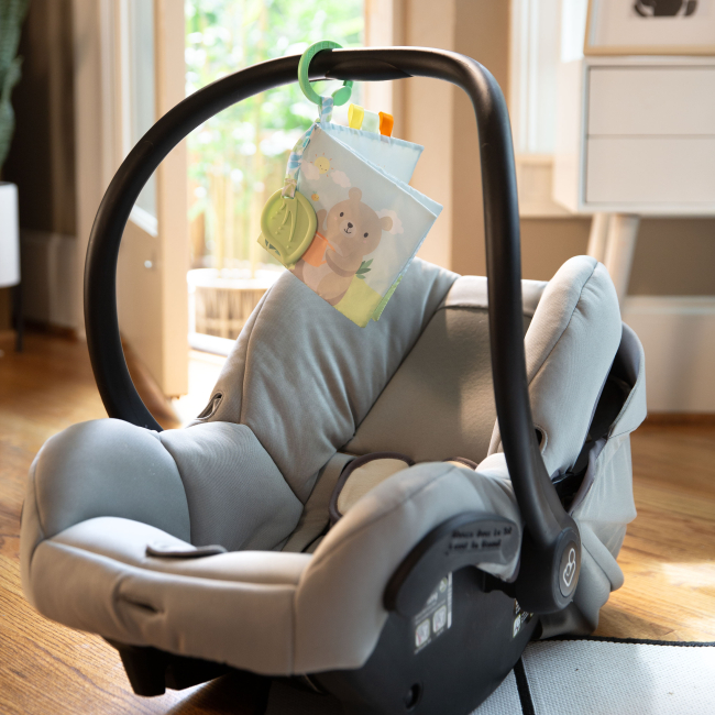 Развивающие игрушки - Мягкая книга Ingenuity Cozy lovey Nate (16875)#3