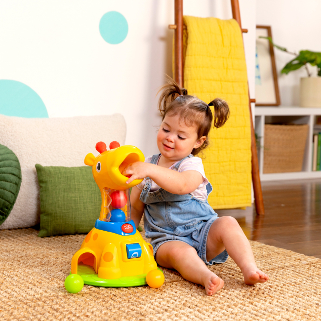 Развивающие игрушки -  Музыкальная игрушка Bright Starts Spinnin’ spots giraffe (17410)#3