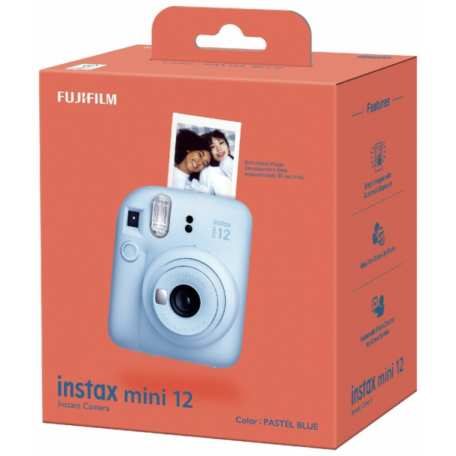 Фотоаппараты - Фотокамера мгновенной печати Fujifilm INSTAX Mini 12 BLUE (16806092)#8