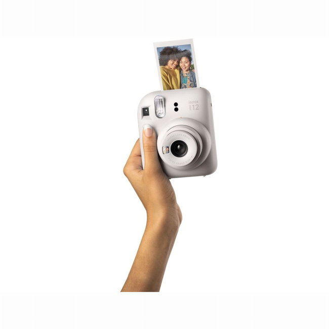 Фотоаппараты - Фотокамера мгновенной печати Fujifilm INSTAX Mini 12 WHITE (16806121)#7