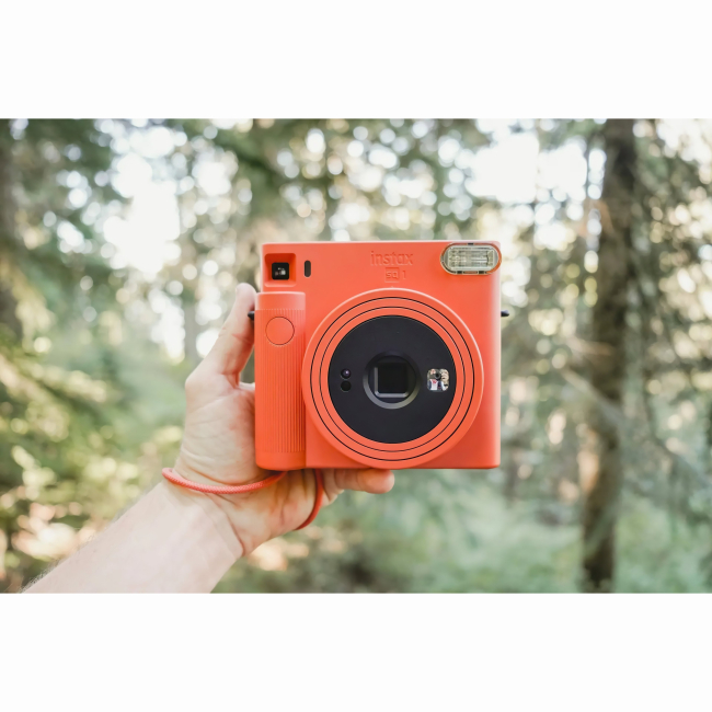 Фотоаппараты - Фотокамера мгновенной печати Fujifilm INSTAX SQ 1 TERRACOTTA ORANGE (16672130)#8