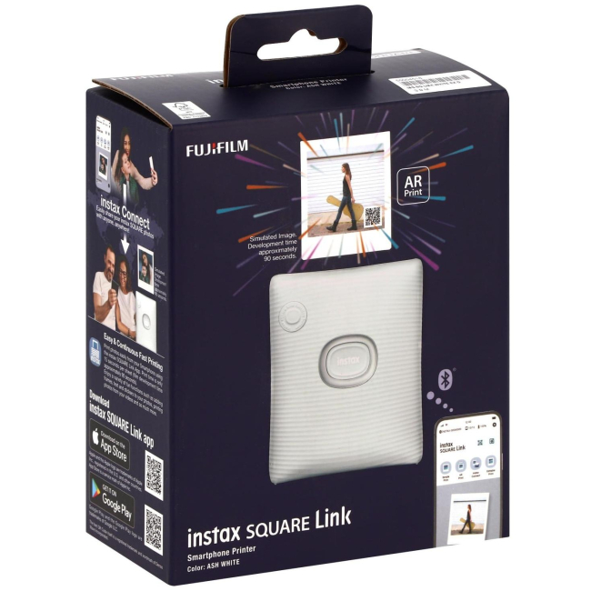 Фотоаппараты - Фотопринтер Fujifilm INSTAX SQ Link White (16785470)#5