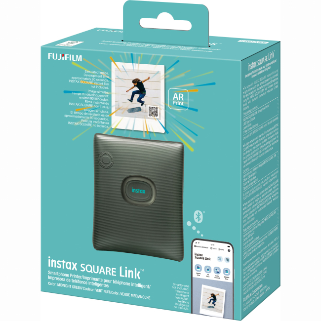 Фотоаппараты - Фотопринтер Fujifilm INSTAX SQ Link Green (16785482)#6