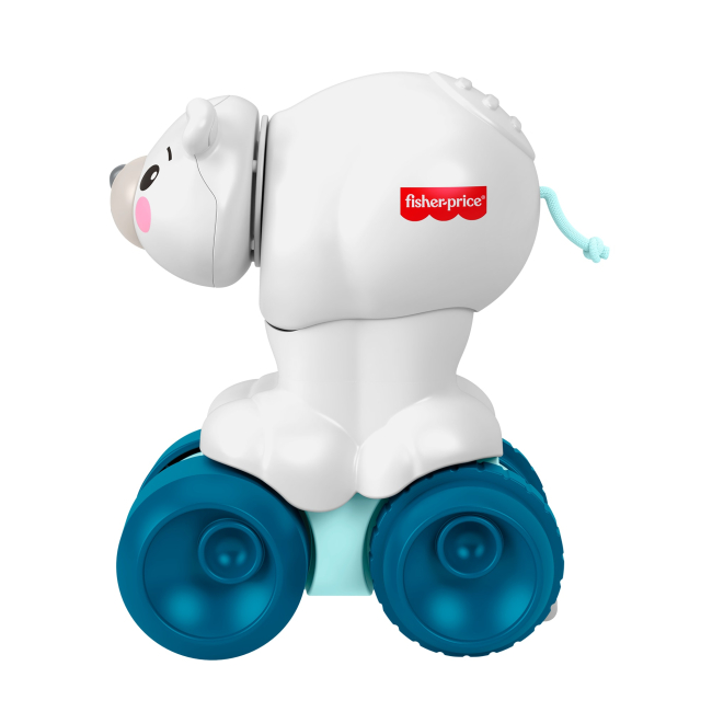 Развивающие игрушки - Развивающая игрушка Fisher-Price Полярный мишка Ползи за мной (JDL63)#2