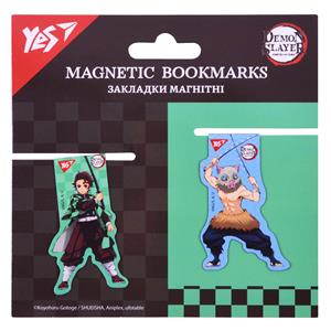 Канцтовары - Закладки магнитные Yes Demon slayer 2шт (708280)#2