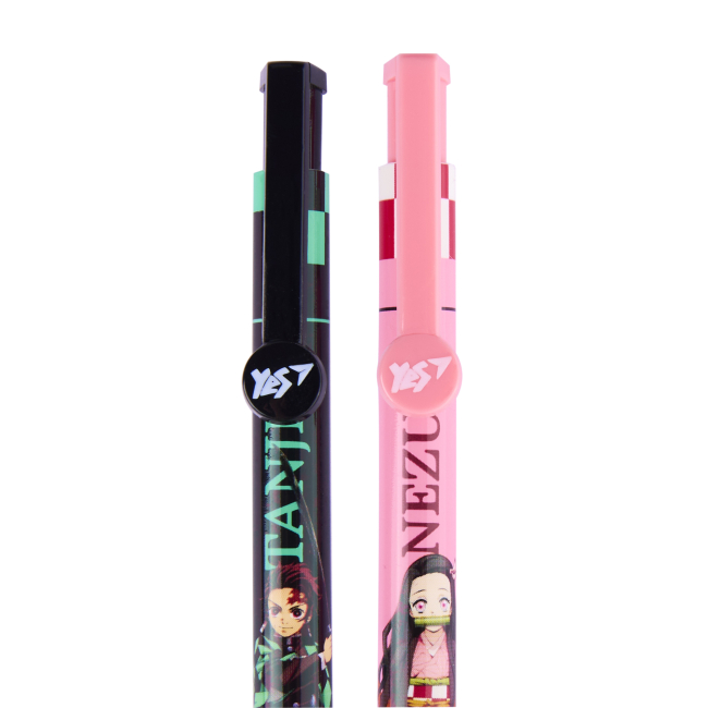 Канцтовары - Ручка шариковая Yes Demon slayer в асортименте (412259)#5