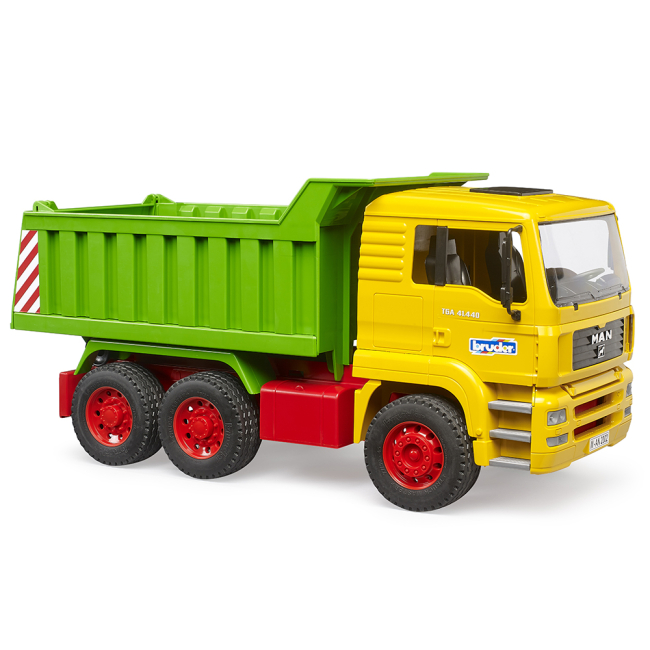 Транспорт і спецтехніка - Самоскид Bruder MAN TGA 50 років Bruder лімітована серія (01066)#2
