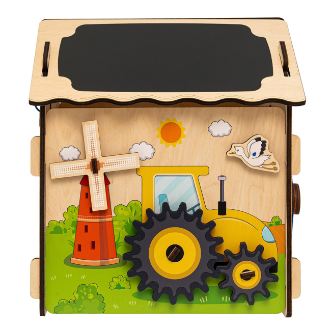 Развивающие игрушки - ​Развивающая игрушка Good Play Бизидомик Веселая ферма (BB-001)#4