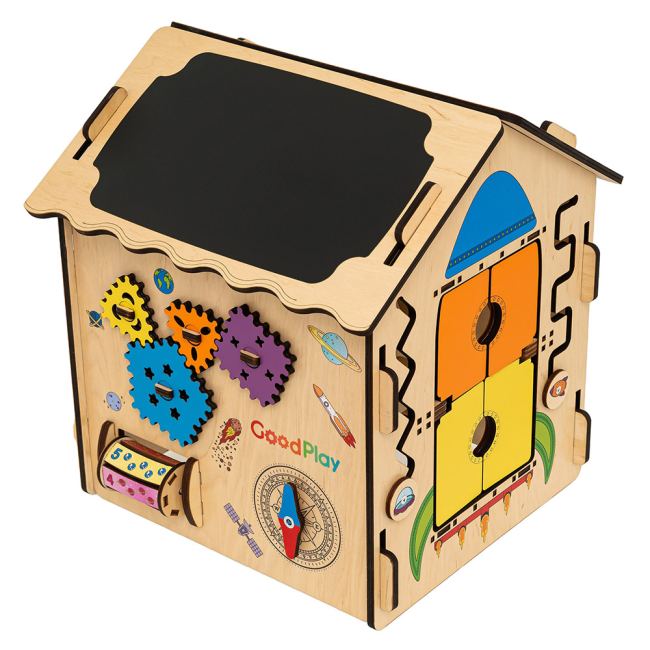 Развивающие игрушки - Развивающая игрушка Good Play Бизидомик Космос (BB-002)#2