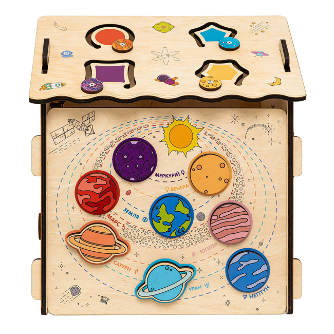 Развивающие игрушки - Развивающая игрушка Good Play Бизидомик Космос (BB-002)#3