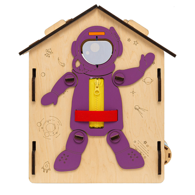 Развивающие игрушки - Развивающая игрушка Good Play Бизидомик Космос (BB-002)#5