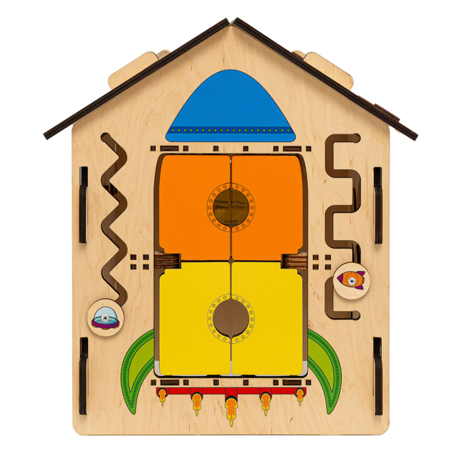 Развивающие игрушки - Развивающая игрушка Good Play Бизидомик Космос (BB-002)#6