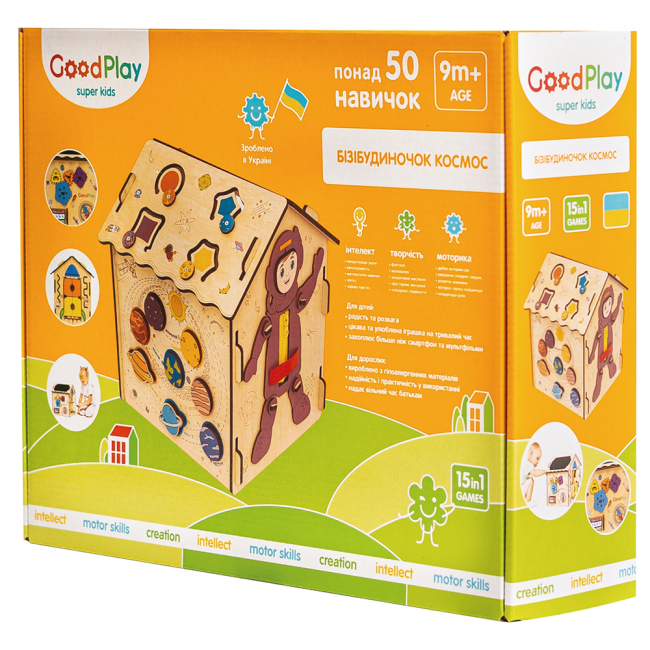 Развивающие игрушки - Развивающая игрушка Good Play Бизидомик Космос (BB-002)#7