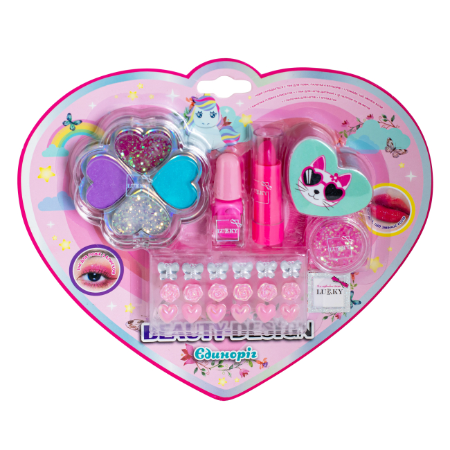 Косметика - Набір косметики Lukky Єдиноріг-сердечко (T26312)#2