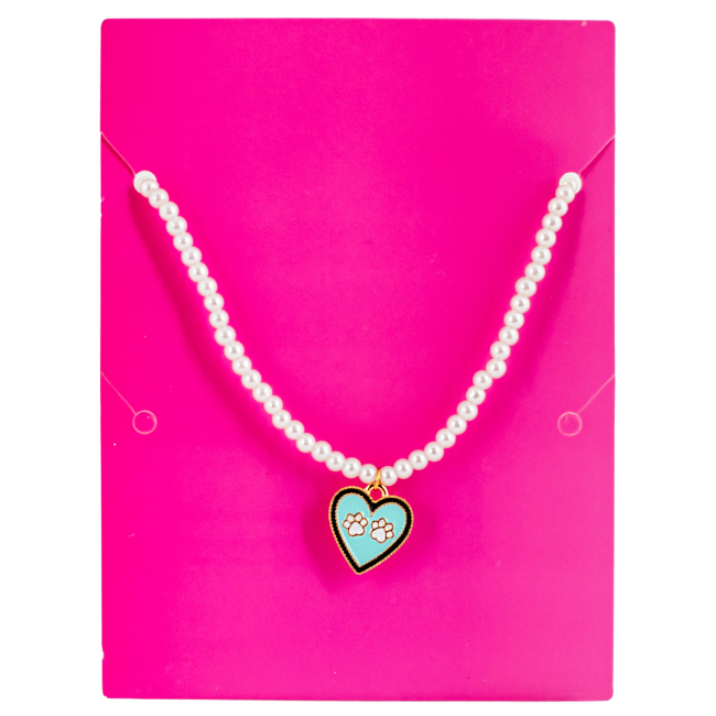 Біжутерія та аксесуари - Намисто Lukky Fashion перлинне з підвіскою у вигляді серця (T24638)#2