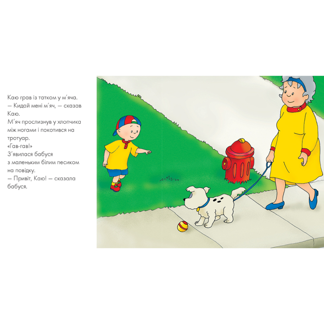 Книги-картинки для детей (2-6 лет) - ​Книжка «Каю гуляє зі своїм песиком. Мої історії» Роджер Гарві (9789661053310)#2