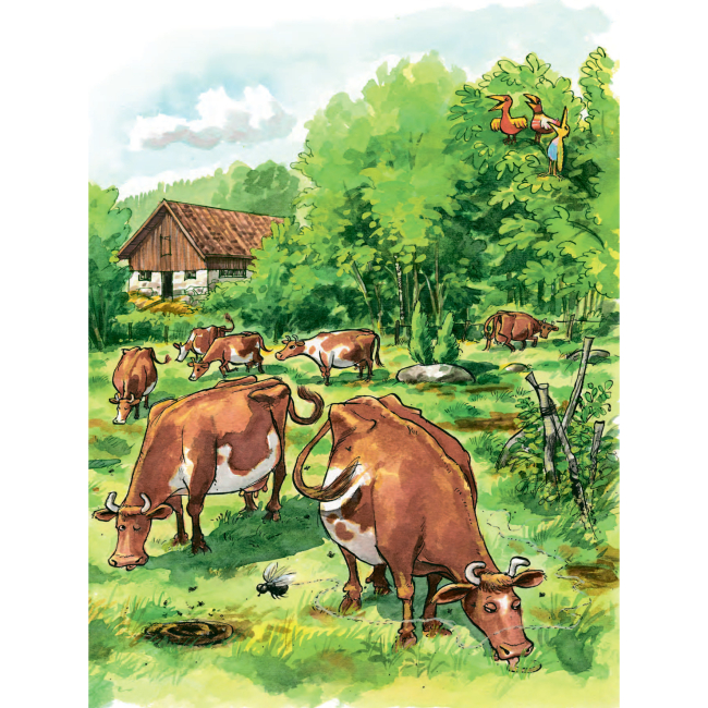 Художественная литература для детей (7-13 лет) - Книжка «Мама Му гойдається» Юйя та Томас Вісландер (9789661066167)#3