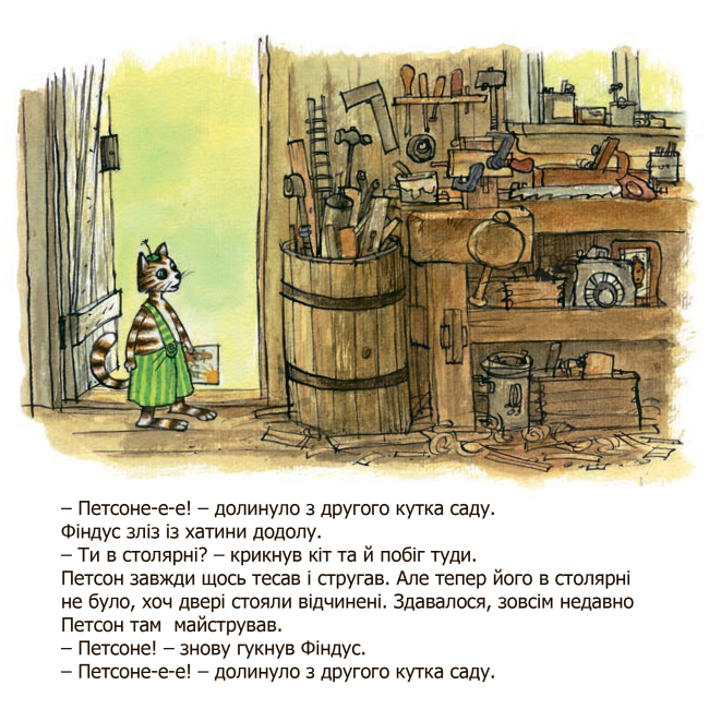 Книги-картинки для дітей (2-6 років) - Книжка «Де це, Петсон?» Свен Нордквіст (9789661050029)#4